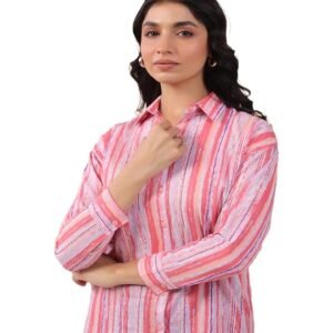 Women's Striped Regular Fit Shirt